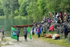 Sinixt Canoe launch