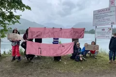 Sinixt Canoe launch